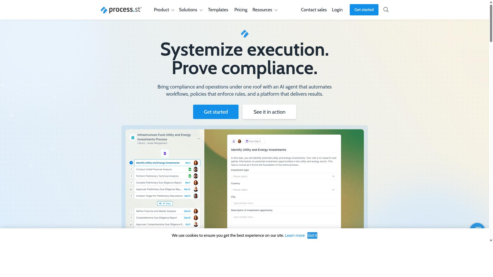Process Street website
